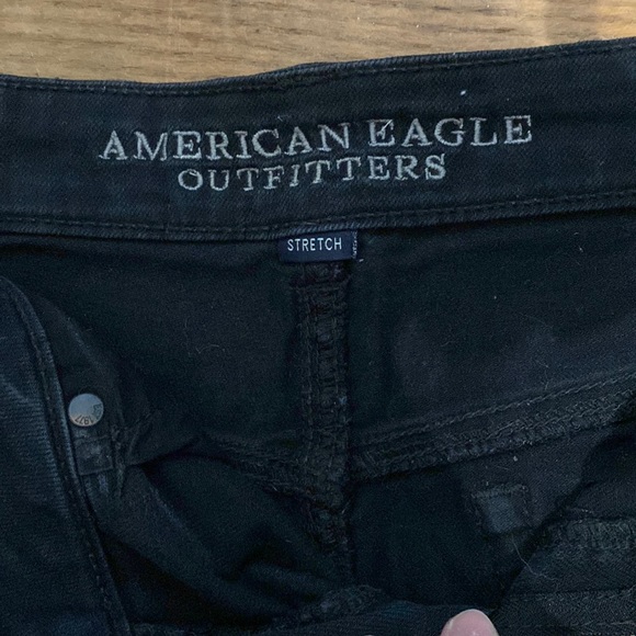American eagle black stretch shorts - Picture 3 of 3